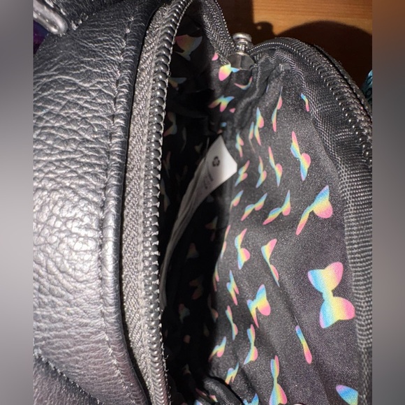 EUC darling loungefly mini Sequin mouse bag. Pink yellow & blue sequins ⭐️ - Picture 5 of 5